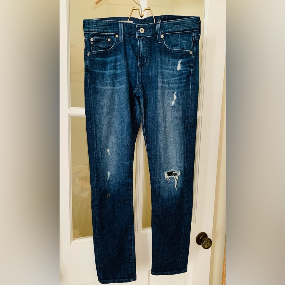 AG Adriano Goldschmied Nolan distressed jeans